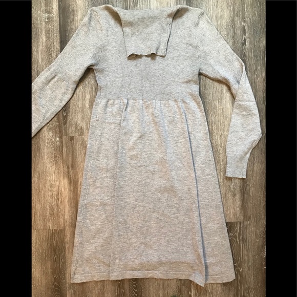 Grey Sweater Dress - Picture 2 of 3